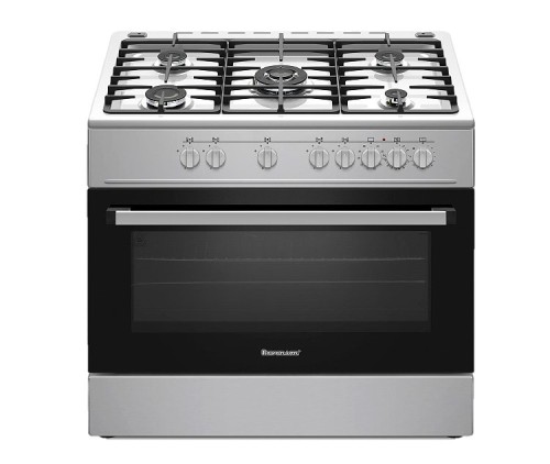 Kuchnia gazowo elektryczna Ravanson KWGE-K90A Cheff (inox) - 2780821