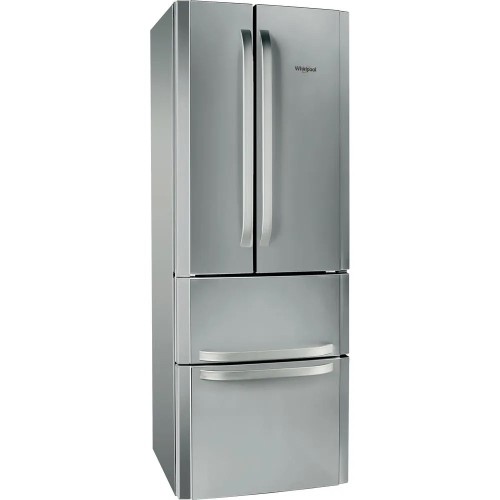 Lodówka WHIRLPOOL W4D7 XC21 srebrna chłodziarka Side by Side, zamrażarka szuflady (WYPRZEDAŻ) - 2780854