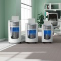 Niszczarka Leitz IQ OptiMax Home Office 225, 15l, P5, 6 kartek, Automatyczny Start/Stop, Funkcja cofania, Obrotowy pojemnik - 33% większa pojemność na ścinki - 2781676