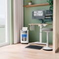 Niszczarka Leitz IQ OptiMax Home Office 225, 15l, P5, 6 kartek, Automatyczny Start/Stop, Funkcja cofania, Obrotowy pojemnik - 33% większa pojemność na ścinki - 2781671