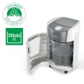 Niszczarka Leitz IQ OptiMax Small Office 350, 22l, P5, 8 kartek, Automatyczny Start/Stop, Funkcja cofania, Obrotowy pojemnik - 33% większa pojemność na ścinki - 2781681