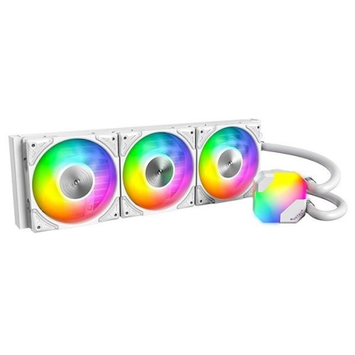 Chłodnica wodna Montech Hyper Flow ARGB AIO, biała - 360 mm - 2781696