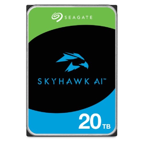 Dysk twardy HDD Seagate Skyhawk AI 20TB 3,5" SATA ST20000VE004 - 2781786