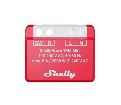 Shelly Wave 1PM Mini LR  Element wykonawczy Z-Wave - 2782244