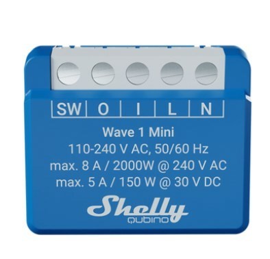 Shelly Shelly Qubino Wave 1 Mini Element wykonawczy Z-Wave - 2782248