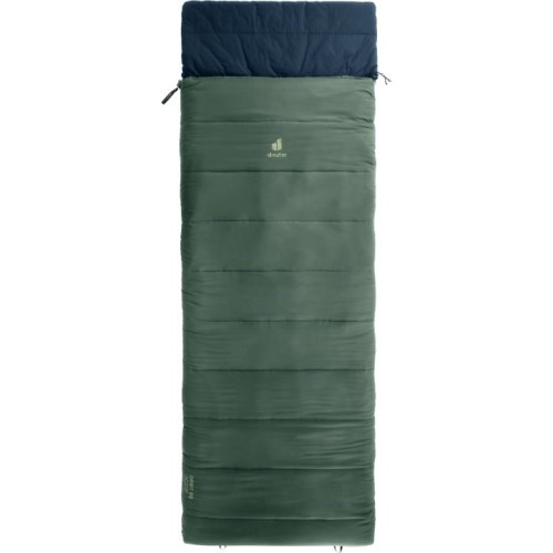 Śpiwór syntetyczny Deuter Orbit SQ -5 (200 cm) prawy - ivy/ink - 2782362