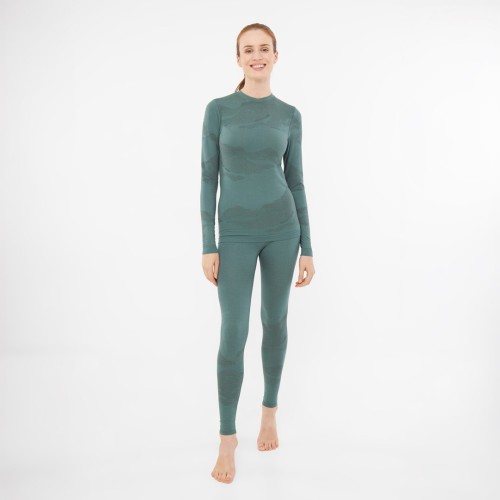 Bielizna damska VIKING Gasher Lady Set Merino roz. S zielona - 2762739