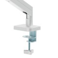 GEMBIRD BIURKOWE, REGULOWANE RAMIĘ/UCHWYT NA MONITOR 17"-32", OBCIĄŻENIE DO 10 KG, KOLOR BIAŁY - 2760839