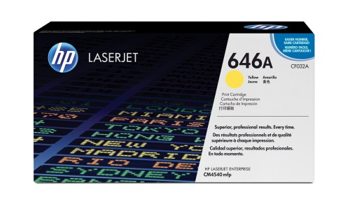 Wkład HP nr 646A HP646A HP 646A Żółty Gelb (CF032A) - 2786792