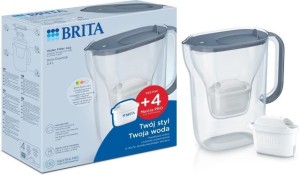 Dzbanek filtrujący Brita Style Essential grafitowy + 4 MAXTRA PRO Pure Performance