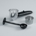 SEVERIN EKSPRES KOLBOWY DO ESPRESSO, CZARNY, POJ. DZBANKA 0,35 L, AUTO-OFF, DYSZA DO SPIENIANIA, MOC 800W KA5978 - 2787446