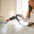 Odkurzacz parowy Polti Vaporetto Smart 110 Eco, Moc 1500 W, Ciśnienie pary 4 bar, Pojemność zbiornika na wodę 2 L, Biały/Zielony - 2787919