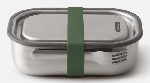 BB-Lunch box stalowy L, oliwkowy - 2788181