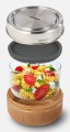 Miseczka stołowa BB-Lunch bowl szklany L migdałowy - 2788183
