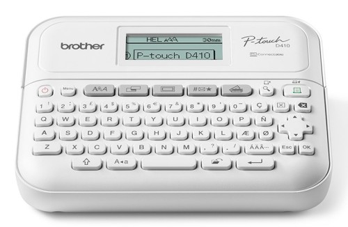 Brother PT-D410VP drukarka etykiet ZINK (Zero-Ink) 180 x 180 DPI Przewodowa TZe QWERTY - 2788254