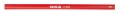 Ołówek stolarski czerwony 245mm 144 sztuk - 2788437