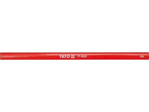 Ołówek stolarski czerwony 245mm 144 sztuk - 2788437