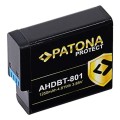 PATONA PROTECT Bateria do GoPro Hero 8 AHDBT-801 Hero 7 AHDBT-701 Hero 6 Hero 5 AHDBT-501 - 2788469