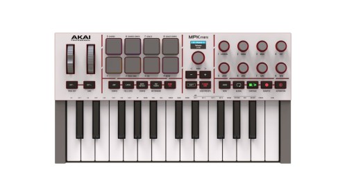 AKAI MPK MINI 4 WHITE - Mini klawiatura sterująca - 2788837