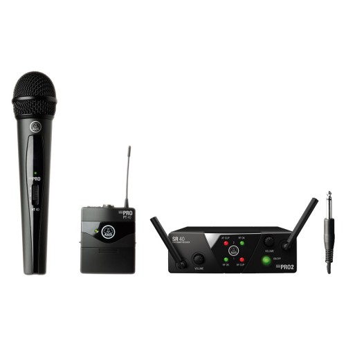 Mikrofonowy zestaw bezprzewodowy AKG WMS40 Mini2 Mix Set BD ISM2/3 EU/US/UK - 2789329