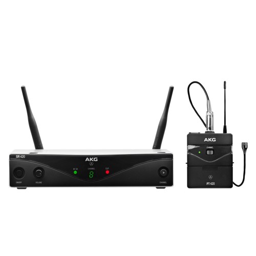 Mikrofonowy zestaw bezprzewodowy AKG WMS420 Presenter Set Band U2 - 2789332