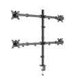 GEMBIRD BIURKOWE RAMIĘ/UCHWYT DLA CZTERECH MONITORÓW (REGULOWANE), 13”- 32” - 2760859