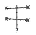 GEMBIRD BIURKOWE RAMIĘ/UCHWYT DLA CZTERECH MONITORÓW (REGULOWANE), 13”- 32” - 2760858