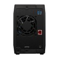NAS Asustor AS3302T v2; Tower; 2x (3.5" SATA HDD/ 2.5" SSD); Realtek RTD1619B, 2GB DDR4, 1x 2.5GbE, 3x USB 3.2 - 2790273