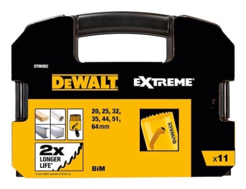 DeWALT DT90352-QZ wiertło do otworów Wiertarka 7 szt. - 2790296