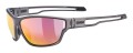 Uvex 5330872213 okulary sportowe Unisex Oprawki pełne Szary - 2785227