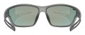 Uvex 5330872213 okulary sportowe Unisex Oprawki pełne Szary - 2785230