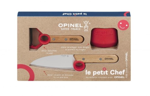 Zestaw kuchenny Opinel Le Petit Chef Red - 2791365