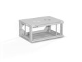 ALANTEC Szafa wisząca 19" 4U 600x450, drzwi szklane,  kolor szary, zmontowana (SW-4U-600-450-01-SA) - 2786370