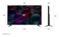 Telewizor LG 43UA73003LA LED 43'' 4K Ultra HD WebOS Dolby Digital DVB-T2 Czarny - 2792273