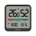SAVIO STACJA POGODY BEZPRZEWODOWA, CZUJNIK TEMPERATURY I WILGOTNOŚCI, LCD, DO UŻYTKU WEWNĘTRZNEGO, UCHWYT MAGNES SAVCT-01/B - 2792370
