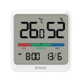 SAVIO STACJA POGODY BEZPRZEWODOWA, CZUJNIK TEMPERATURY I WILGOTNOŚCI, LCD, DO UŻYTKU WEWNĘTRZNEGO, UCHWYT MAGNES SAVCT-01/W - 2792375