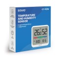 SAVIO STACJA POGODY BEZPRZEWODOWA, CZUJNIK TEMPERATURY I WILGOTNOŚCI, LCD, DO UŻYTKU WEWNĘTRZNEGO, UCHWYT MAGNES SAVCT-01/W - 2792378