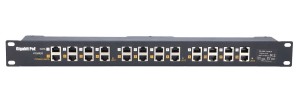 Extralink Gigabit PoE Injector 12 Portowy 12x 1000Mb/s RJ45, Obudowa Rack