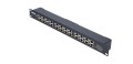 Extralink Gigabit PoE Injector 12 Portowy 12x 1000Mb/s RJ45, Obudowa Rack - 2792584