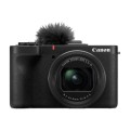 Aparat Canon PowerShot V1 22 MP z zoomem optycznym 3,1x, stabilizatorem obrazu, maks. ISO 32000, ekranem 1,4", nagrywaniem wideo, kolor czarny - 2794914