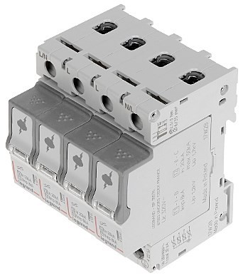 ON300 Ogranicznik przepięć T1+T2 B+C 4P 4M 8/50KA TT, TNC, TNS (dawne 603953) - 2794929