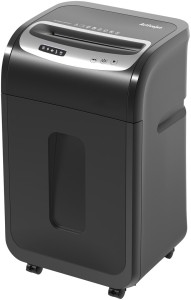 Niszczarka Activejet ASH-2502C, P-4, 28 l, ścinki 4x40 mm, 25 kartek, czarna (WYPRZEDAŻ)