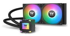 Thermaltake LA240 ARGB Płyta główna Zestaw do chłodzenia płynami 12 cm Czarny 1 szt.