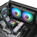 Thermaltake LA240 ARGB Płyta główna Zestaw do chłodzenia płynami 12 cm Czarny 1 szt. - 2795048