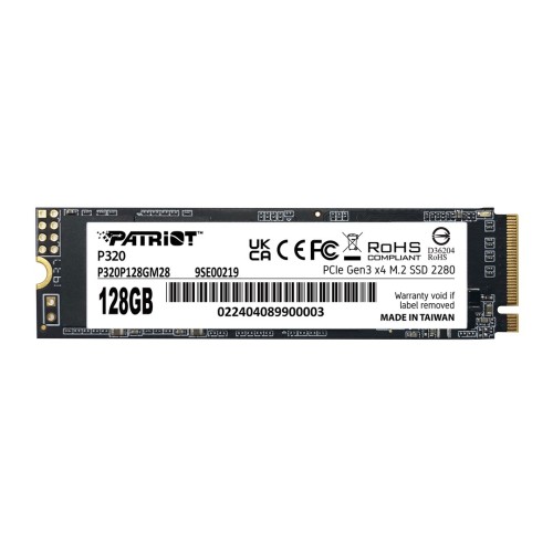 Patriot Viper P320 M.2 PCI-Ex4 NVMe 128GB 1.6GB/s - 2795471