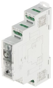 BLEBOX switchBox-D-DC-DIN - Podwójny, bezpotencjałowy inteligentny przełącznik Wi-Fi, 230V AC, 30V DC