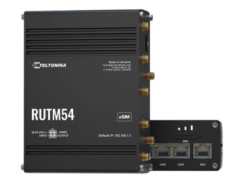 Router TELTONIKA NETWORKS RUTM54 DUAL SIM und eSIM 5G/4G/LTE ultra Router TELIT Version - 2796177