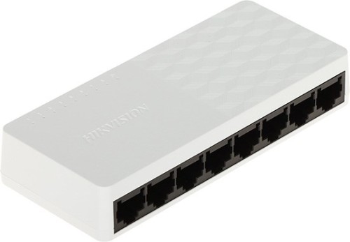 8-portowy plastikowy przełącznik Gigabit Ethernet Hikvision DS-3E0508D-O - 2796226