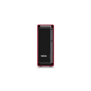 Stacja robocza Lenovo ThinkStation z procesorem AMD Ryzen Threadripper PRO 7945WX, pamięcią 64 GB DDR5 RDIMM, dyskiem 1000 GB oraz klawiaturą z językiem angielskim, brak napędu optycznego