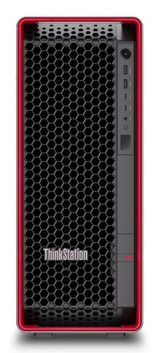 Stacja robocza Lenovo ThinkStation z procesorem AMD Ryzen Threadripper PRO 7945WX, pamięcią 64 GB DDR5 RDIMM, dyskiem 1000 GB oraz klawiaturą z językiem angielskim, brak napędu optycznego - 2796499